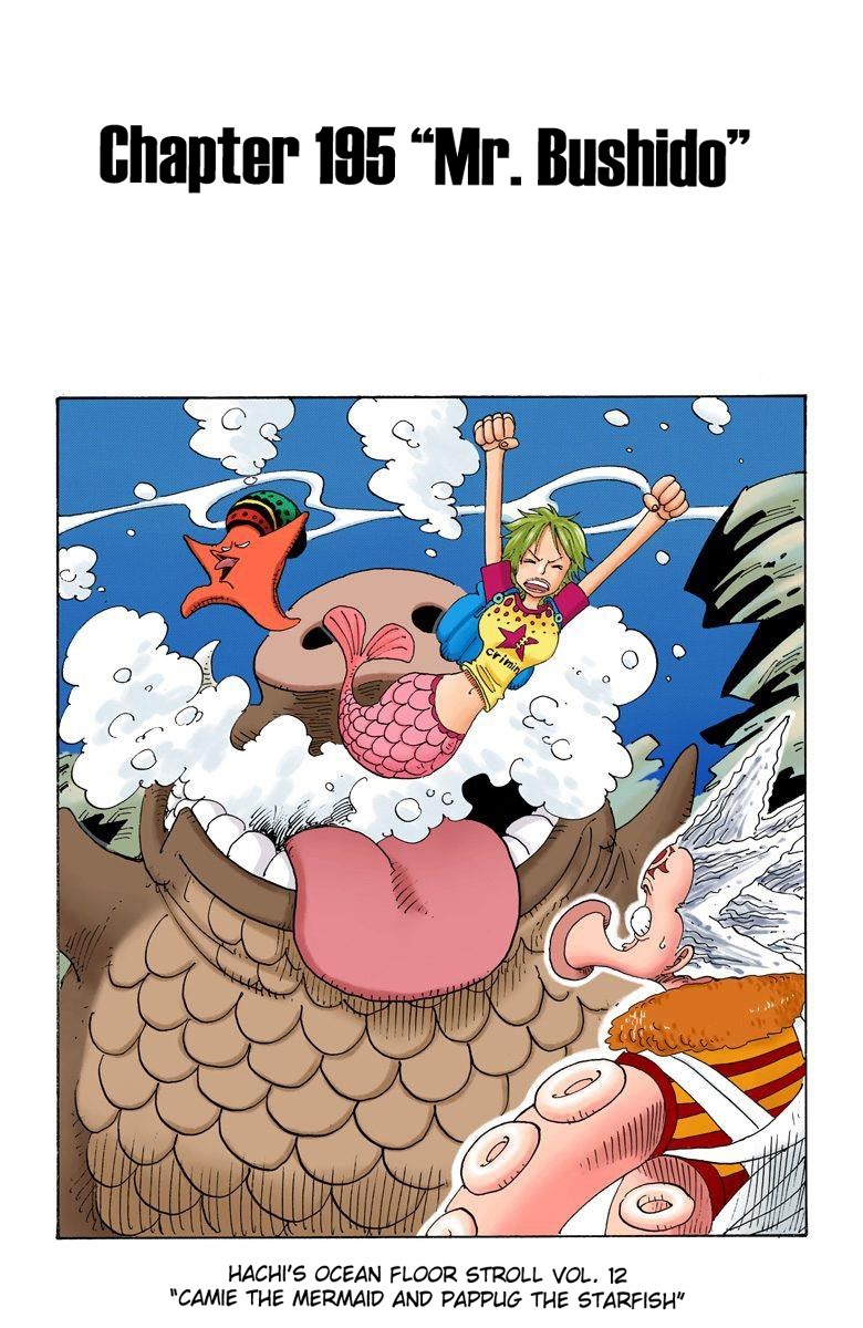 One Piece Digital Colored Chapter 195 image 02